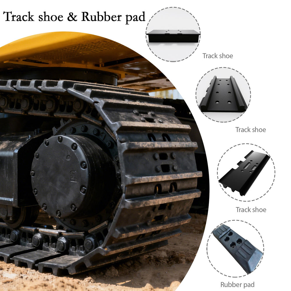 SANY SY135C Track Pads for Rock Work Why Width Can Help and Hurt
