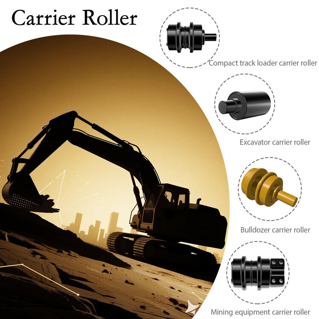 Track Roller vs Carrier Roller When Undercarriage Wear Starts to Mislead You